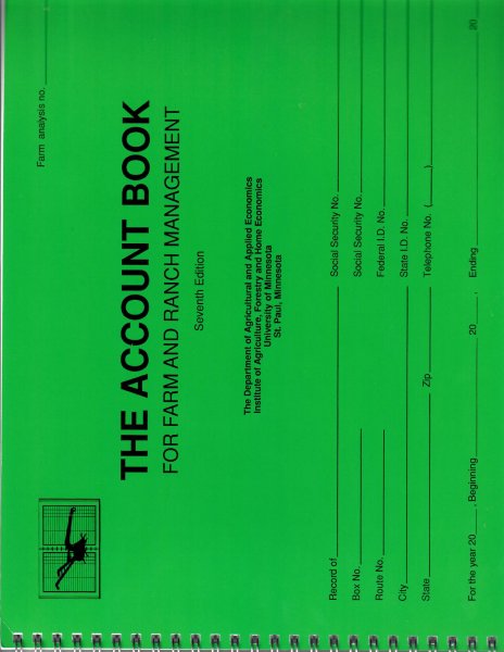 The Account Book For Farm And Ranch Management, 7th | University